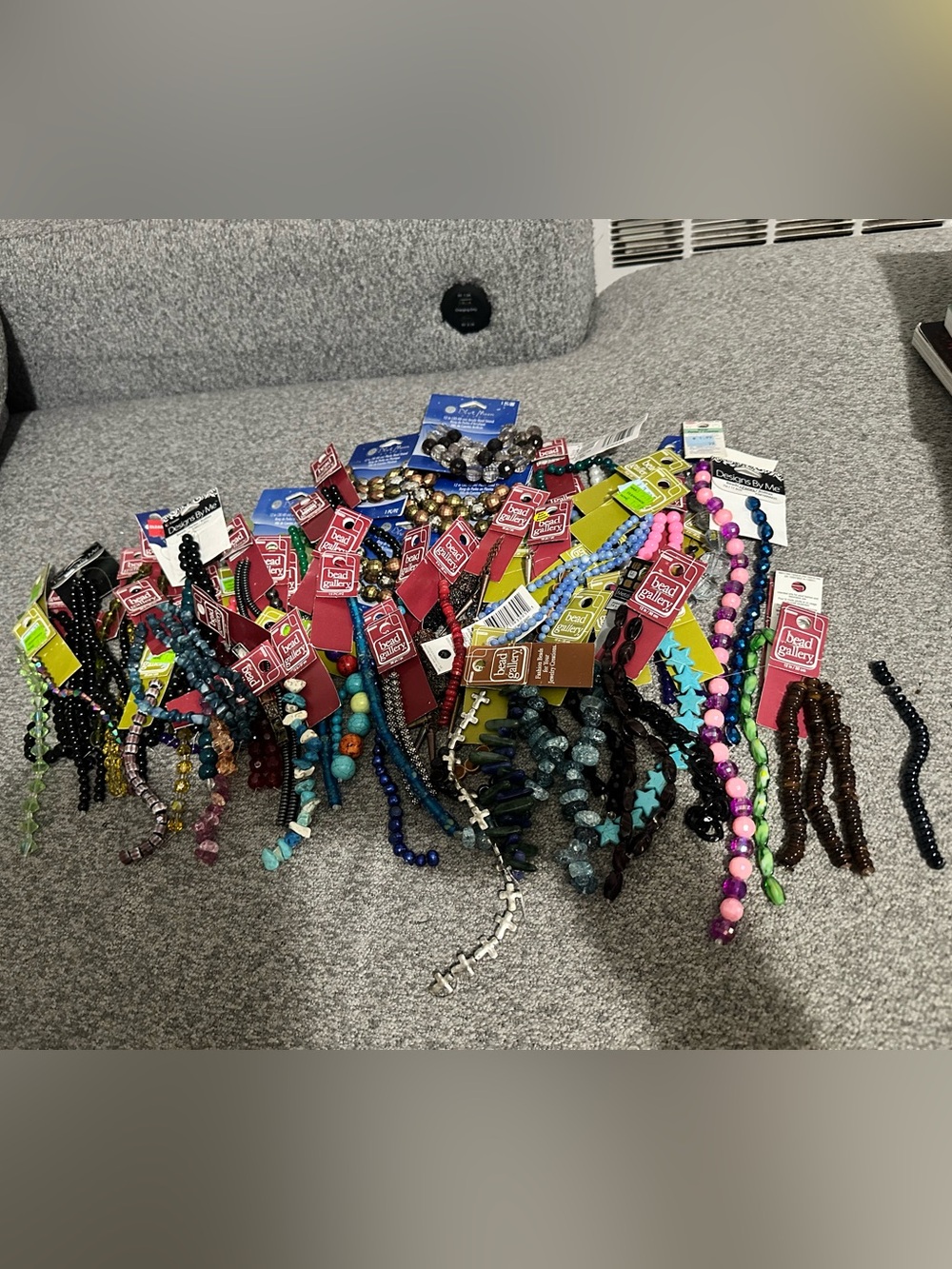 Huge Bead Gallery Jewelry Making Bead Lot ~60+ Packs/Strands NEW
